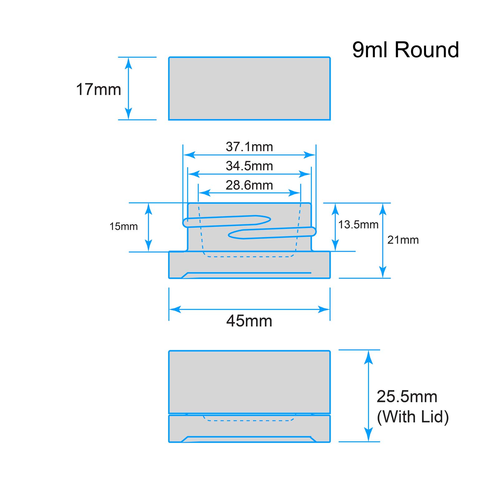 9ml line drawing